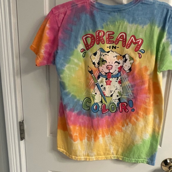 Itsa Girl Thing Tie-Dye T-Shirt - Picture 6 of 9
